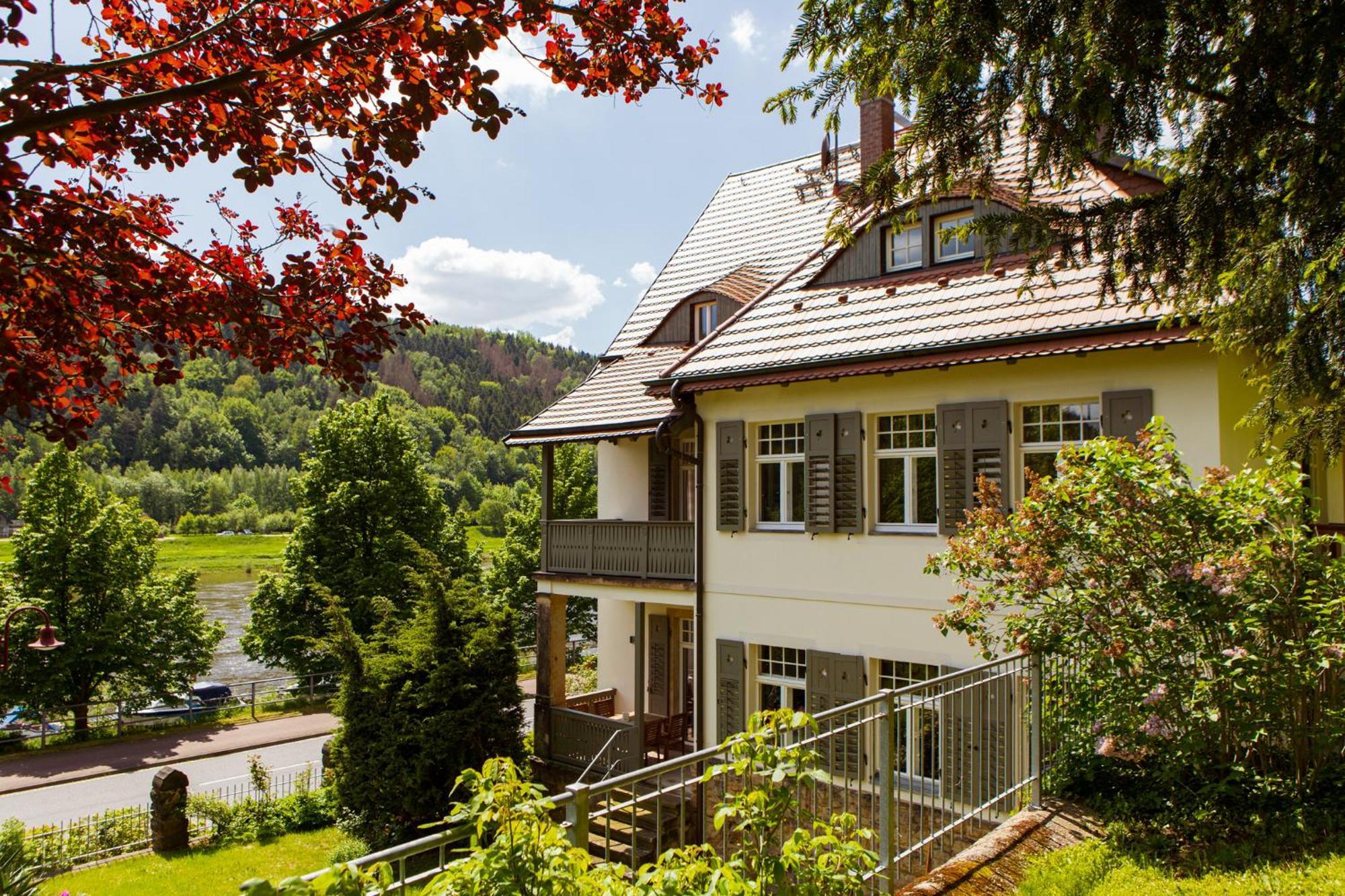 Villa Elbufer Бад-Шандау Екстер'єр фото